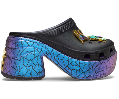 Disney Evil Queen Siren Clog - Black