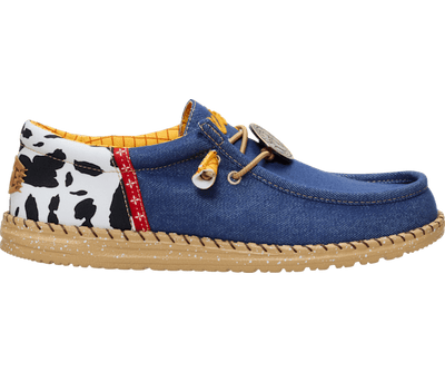 Wally Funk x Disney Sheriff Woody - White Faded Denim