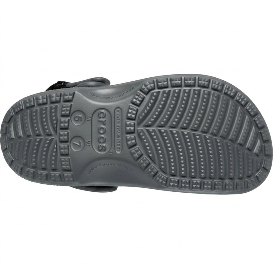 Classic Enamel Buckle Clog - Carbon