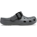 Classic Enamel Buckle Clog - Carbon