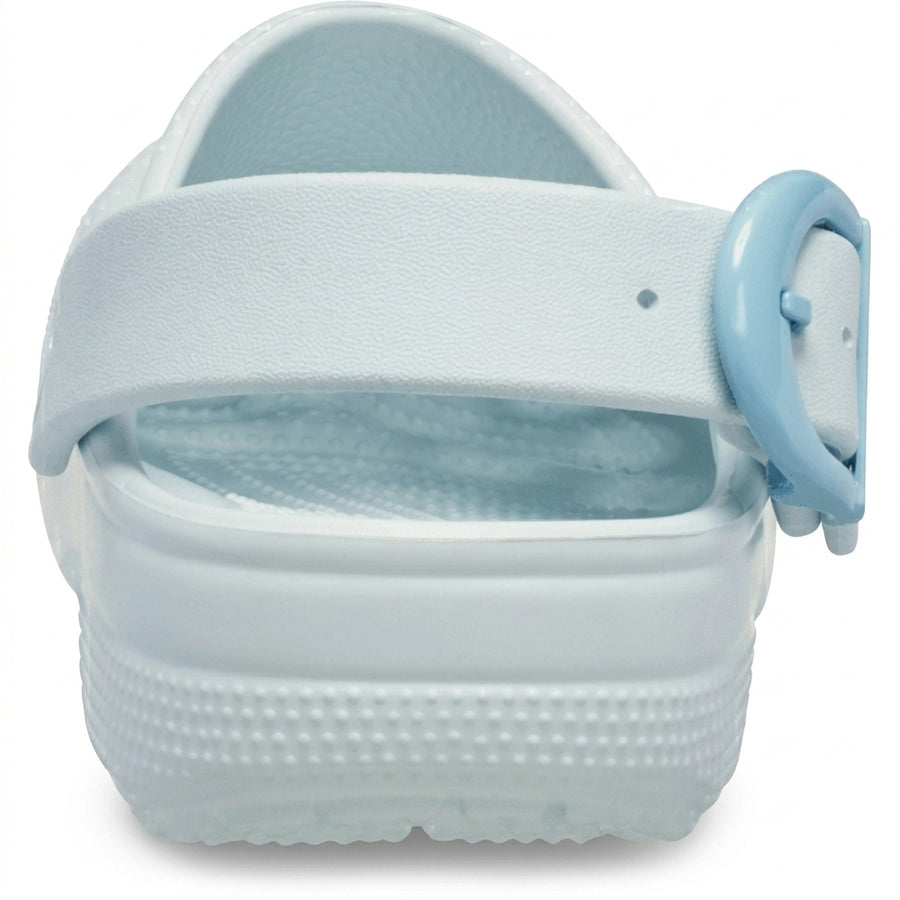 Classic Enamel Buckle Clog - Vapor Ice