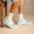 Classic Enamel Buckle Clog - Vapor Ice