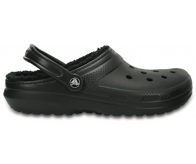 Crocs Classic Lined Clog - Noir/Noir - ALT100