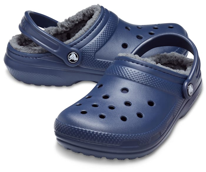 Crocs Classic Lined Clog - Marine/Charcoal - ALT110