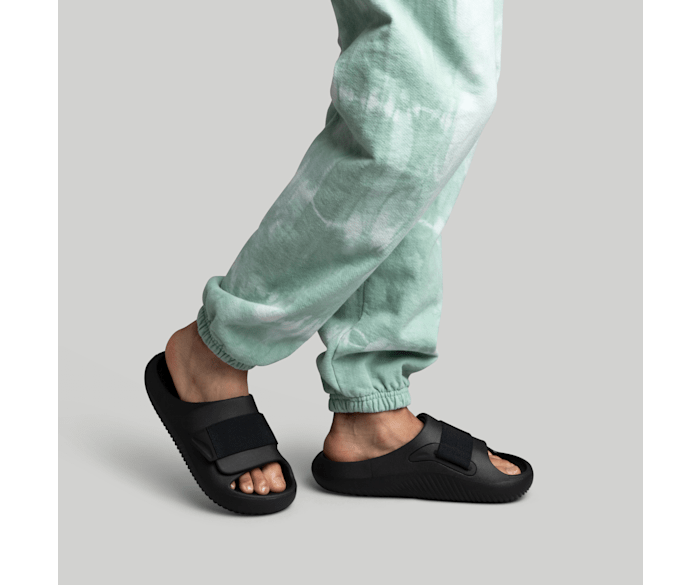 Crocs Mellow Luxe Recovery Slide - Noir - ALT130
