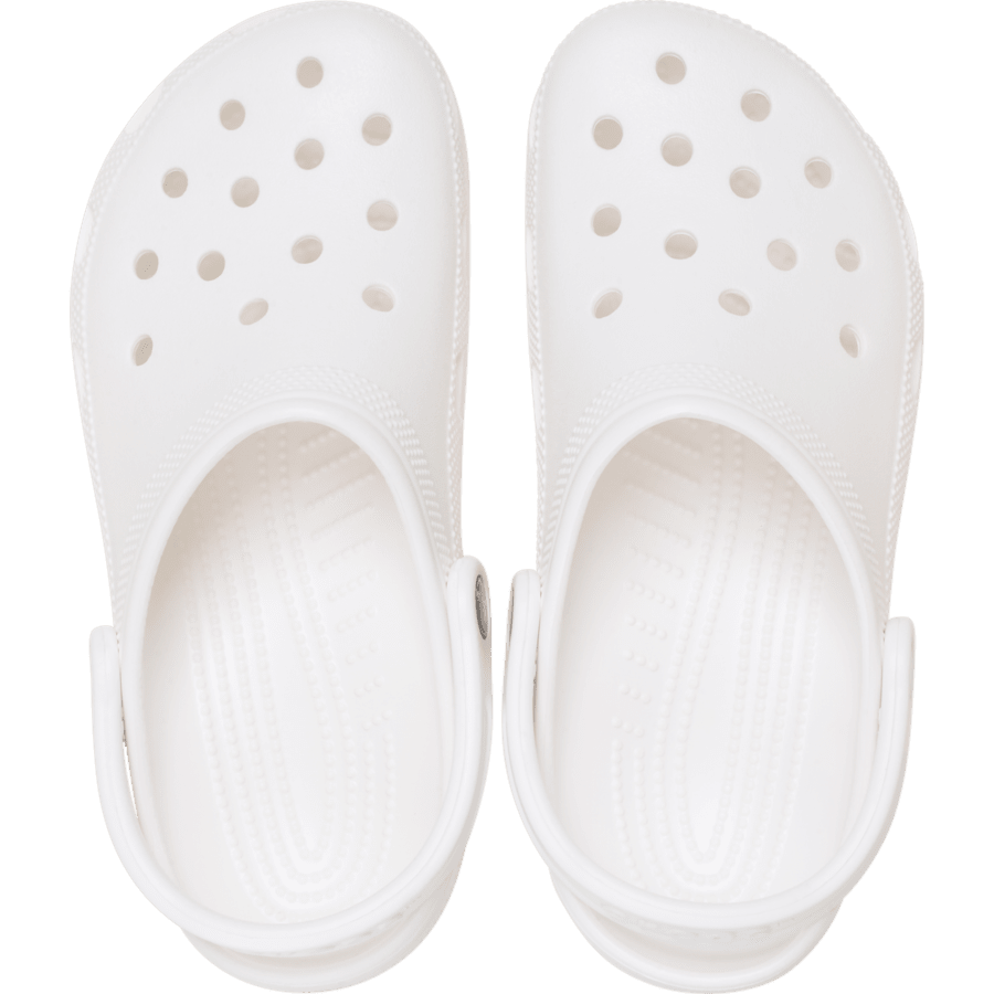 Classic Clog White - Dessus