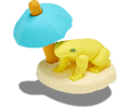 3D Chilling Frog