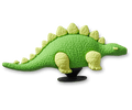 3D Green Dino with Scales