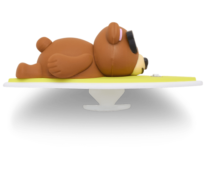 3D Surfing Bear