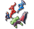 Avengers Heroes 5PCk
