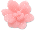 Beaded Pink Flower