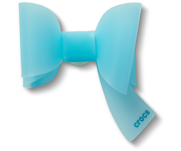 Blue Asymmetrical Bow