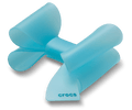 Blue Asymmetrical Bow