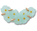 Blue Floral Cluster