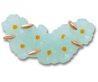 Blue Floral Cluster