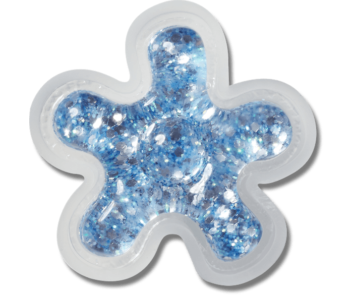 Blue Squish Filled Flower