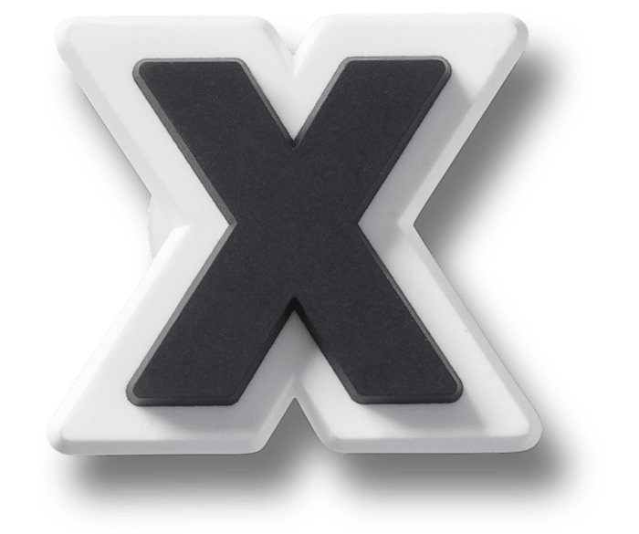 Bold Uppercase Letter X