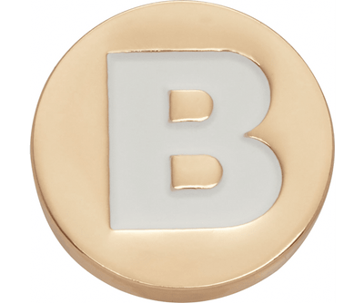 Gold Letter B