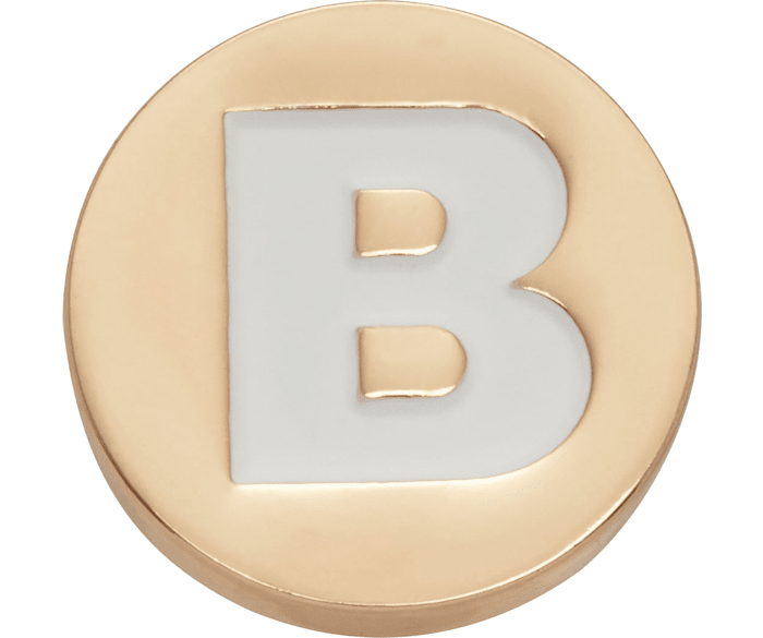 Gold Letter B