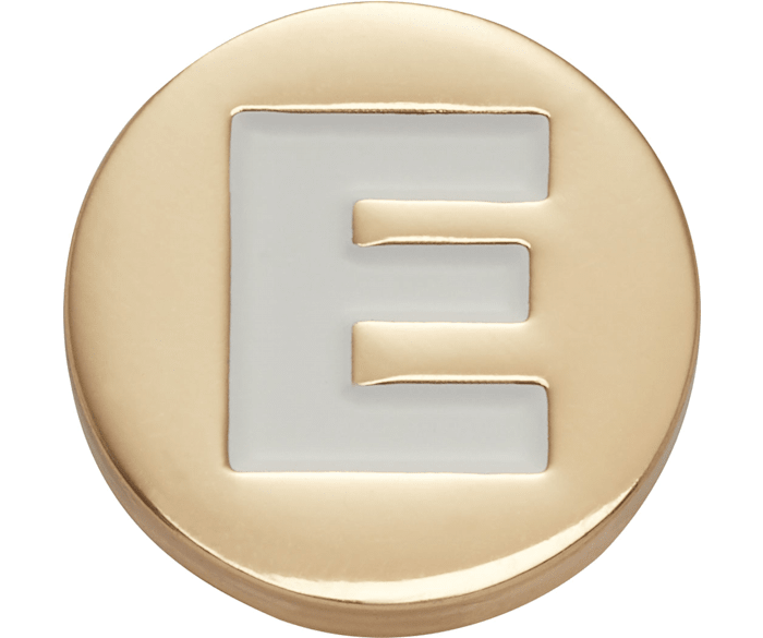 Gold Letter E