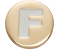 Gold Letter F