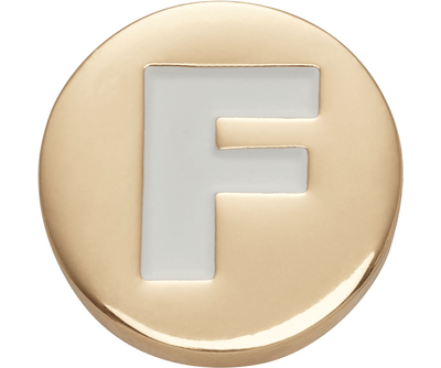 Gold Letter F