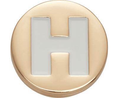 Gold Letter H