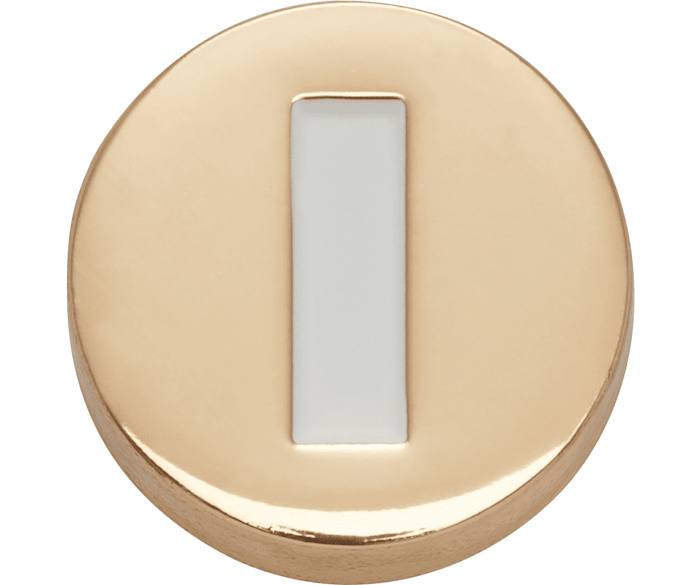 Gold Letter I