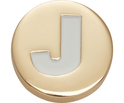 Gold Letter J