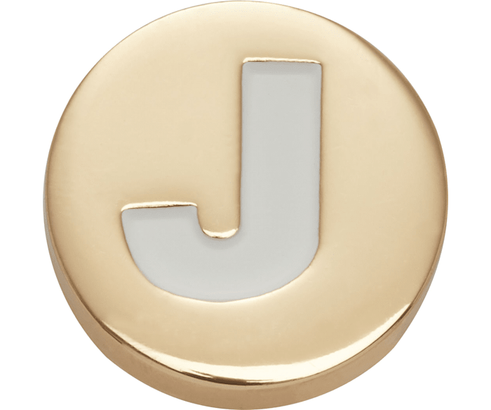 Gold Letter J
