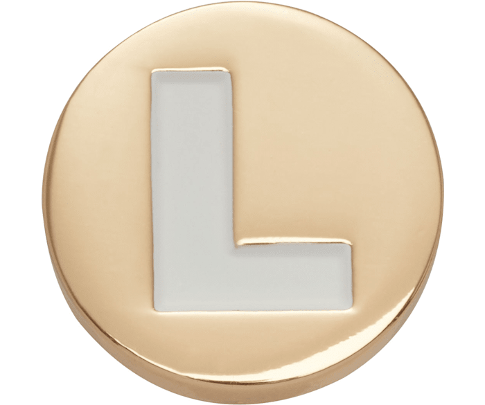 Gold Letter L