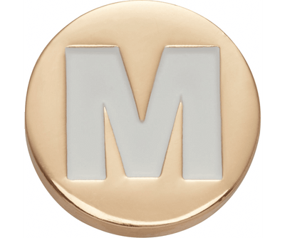 Gold Letter M