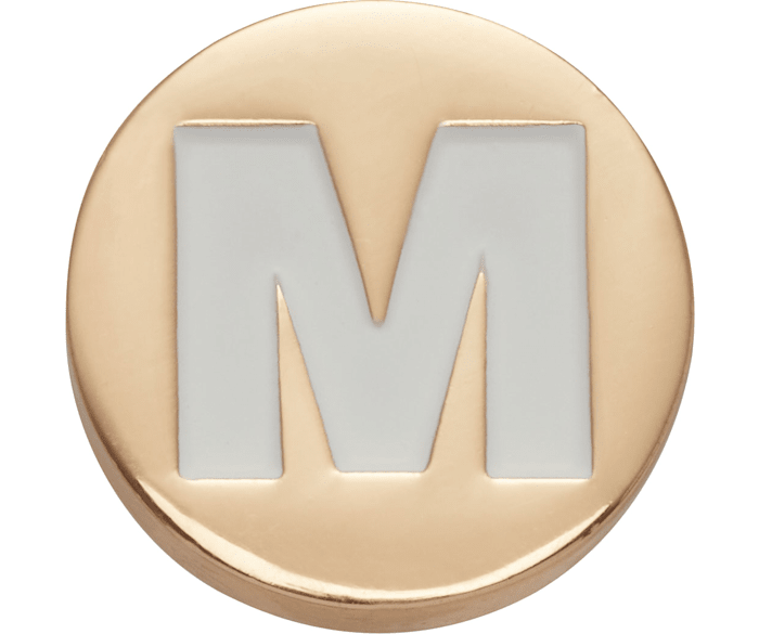 Gold Letter M