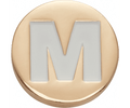 Gold Letter M