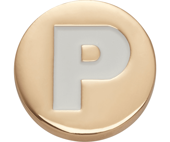 Gold Letter P