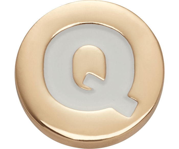 Gold Letter Q