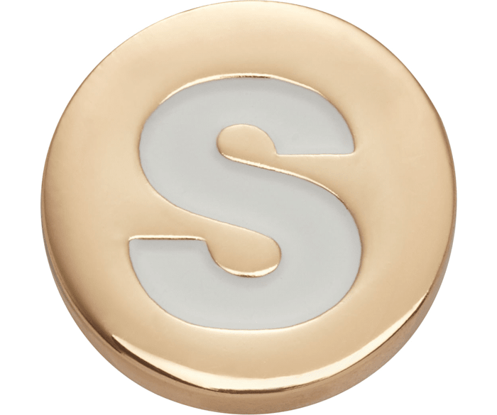 Gold Letter S