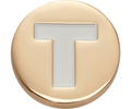 Gold Letter T