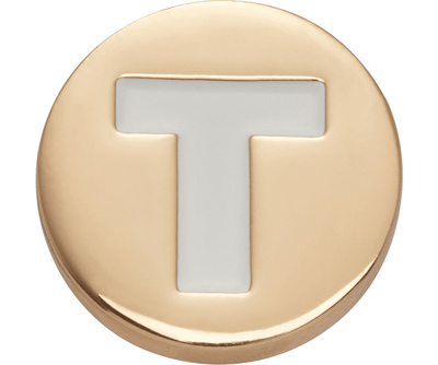 Gold Letter T