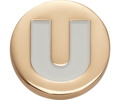 Gold Letter U