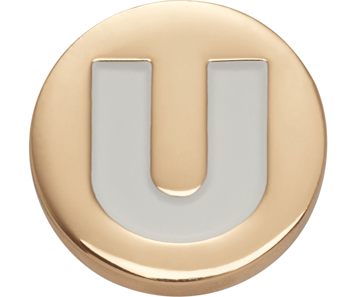 Gold Letter U