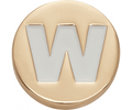 Gold Letter W