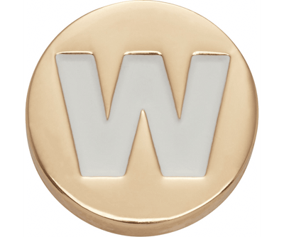 Gold Letter W