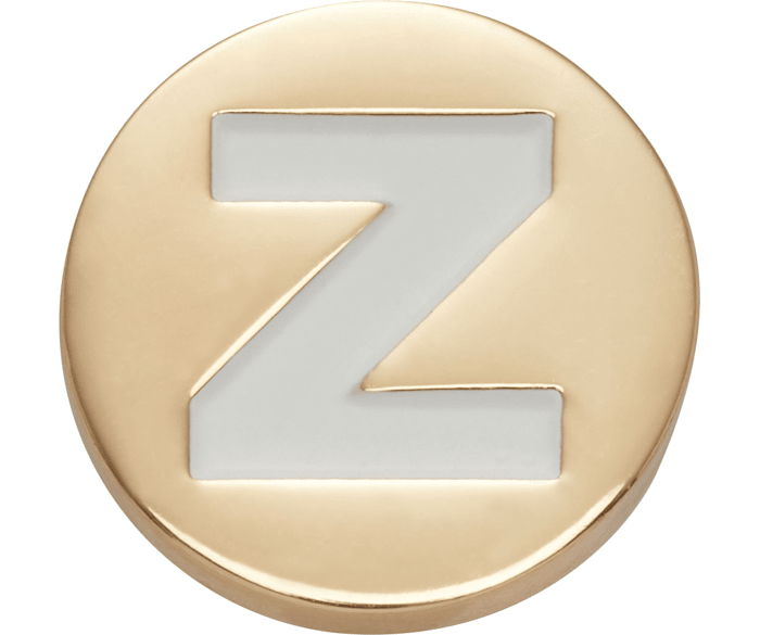 Gold Letter Z