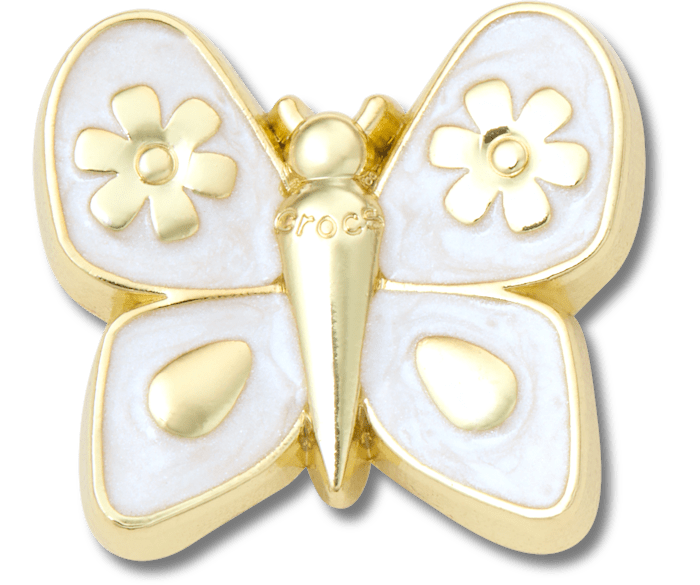 Gold Pearlized Butterfly