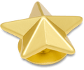 Gold Soft Star