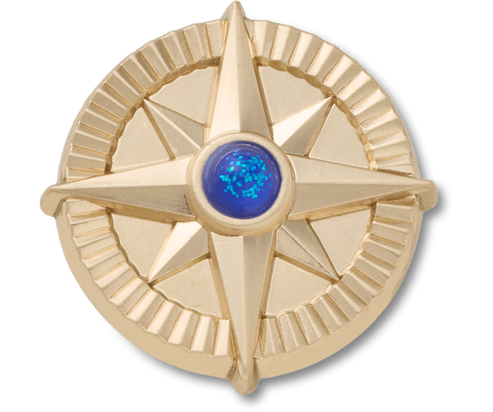 Gold Star Navy Gem