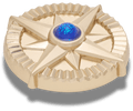Gold Star Navy Gem