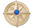 Gold Star Navy Gem