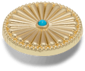 Gold Turquoise Western Stud